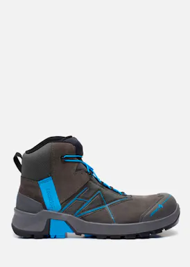 Haix Connexis Safety+ GTX Mid Grey-Blue S3 Werkschoen