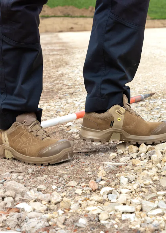 Haix Connexis Safety+ GTX LTR Low Coyote S3 Werkschoen