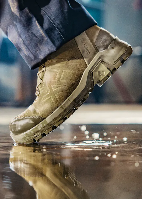 Haix Connexis Safety+ GTX LTR Mid Coyote S3 Werkschoen