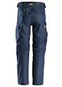 Snickers Workwear AllroundWork Canvas+ Werkbroek 6324 miniatuur