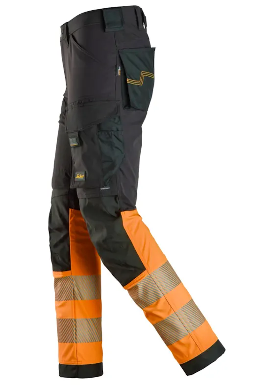 Snickers High-Vis Klasse 1 4-Way Stretch Werkbroek 6335