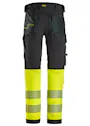 Snickers High-Vis Klasse 1 4-Way Stretch Werkbroek 6335 miniatuur