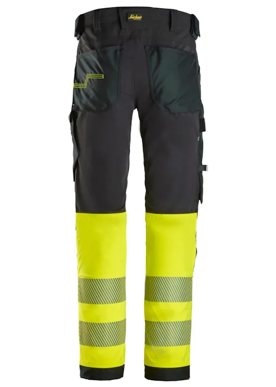 Snickers High-Vis Klasse 1 4-Way Stretch Werkbroek 6335