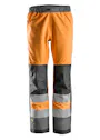 Snickers Workwear High-Vis Waterproof Shell Broek Klasse 2 miniatuur