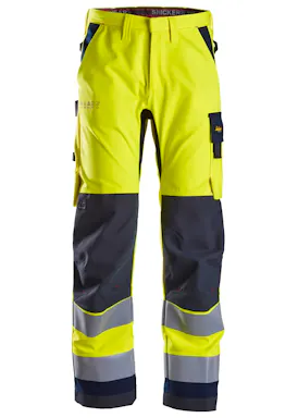 Snickers Workwear ProtecWork Werkbroek, High-Vis Klasse 2 - 6360