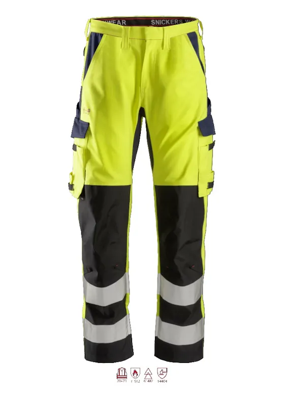 Snickers Workwear ProtecWork broek met scheenversterking Klasse 2 - 6364