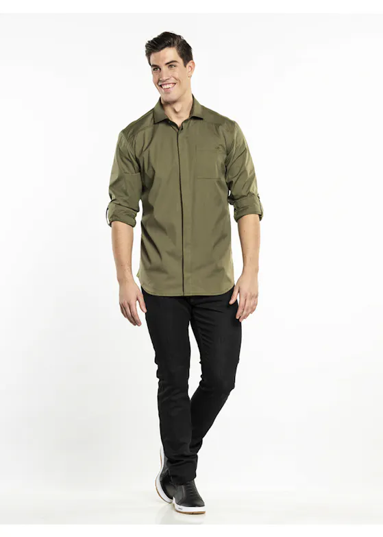 Chaud Devant Shirt Men UFX Moss