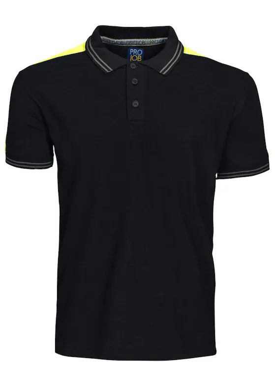 Projob 642018 2018 Poloshirt Met Fluo Inzetstukken Regular Fit