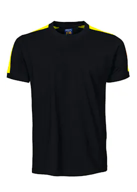 Projob 2019 T-Shirt Fluo Inzetstukken Regular Fit