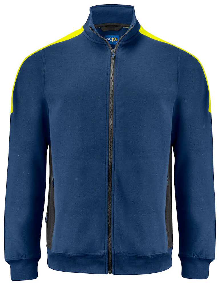 Marineblauw/Geel