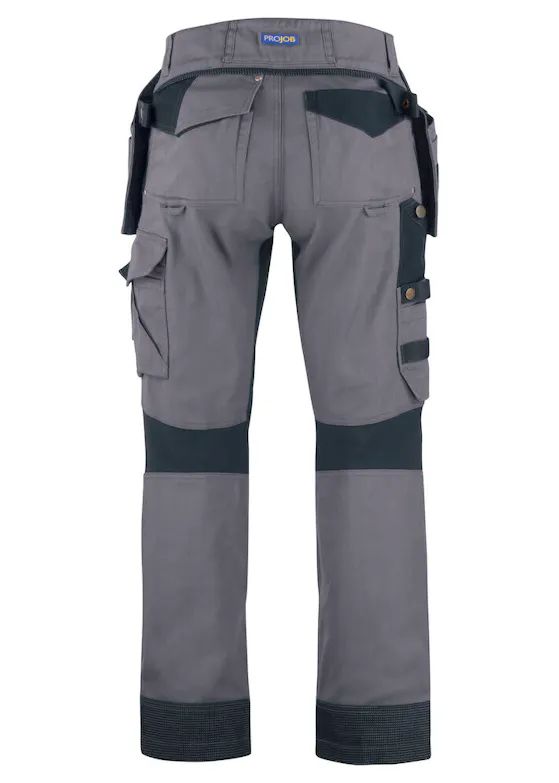 Projob 5524 Canvas Broek Met Kniezakken en Spijkerzakken
