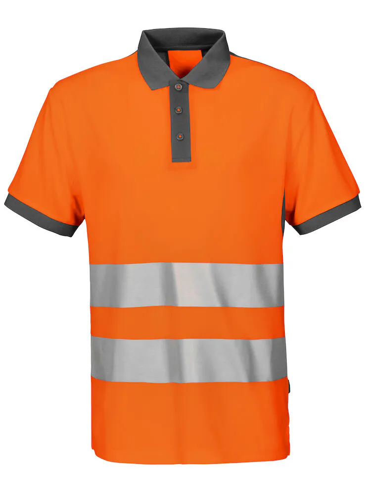 High Vis Oranje/Medium Grijs
