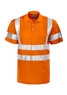 Projob 646011 6011 Poloshirt Signalisatie Stretch EN ISO 20471 Klasse 3