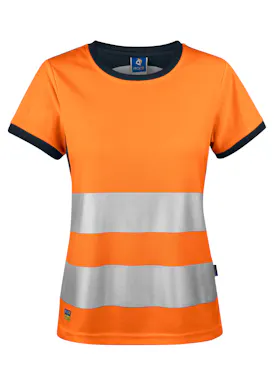 Projob 6012 T-Shirt Signalisatie EN ISO 20471 Klasse 2 Regular Fit Dames