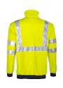 Projob 646102 Sweater Korte Rits Signalisatie EN ISO20471 Klasse 3 Reflecterend miniatuur