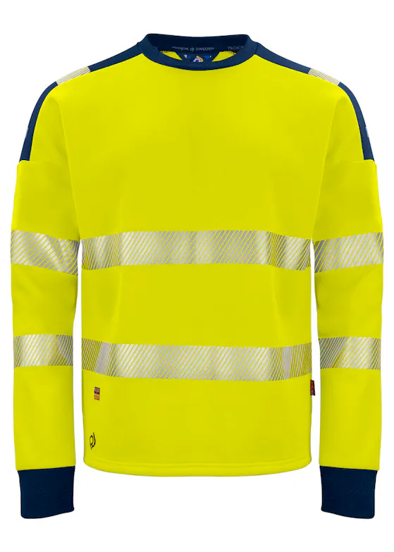 Projob 646108 Sweater Ronde Hals Signalisatie EN ISO 20471 Klasse 3 Reflecterend