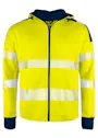 Projob 6110 Signalisatiehoodie EN ISO 20471 Klasse 3 Stretch Regular Fit miniatuur