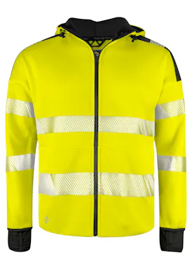 Projob 6110 Signalisatiehoodie EN ISO 20471 Klasse 3 Stretch Regular Fit