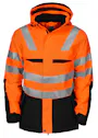 Projob 6418 Gevoerde Signalisatiejas EN ISO 20471 Klasse 3 miniatuur