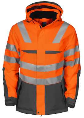 Projob 6418 Gevoerde Signalisatiejas EN ISO 20471 Klasse 3