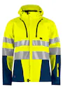 Projob Ongevoerde Signalisatie Softshell EN ISO 20471 Klasse 3 Dames 6423  miniatuur