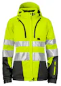 Projob Gevoerde Signalisatie Softshell EN ISO 20471 Klasse 3 Dames 6424  miniatuur