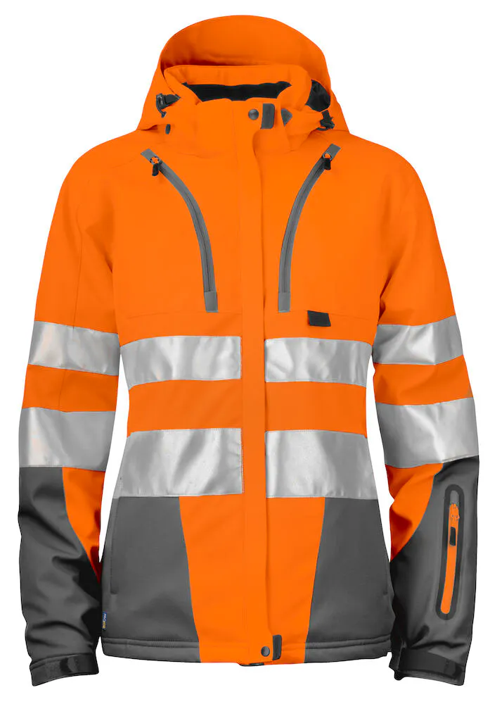 High Vis Oranje/Medium Grijs