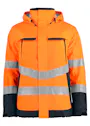 Projob Gevoerde Signalisatie Regenjas EN ISO 20471 Klasse 3 6441  miniatuur
