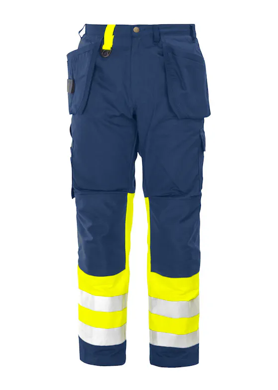Projob 6502 Signalisatiebroek met Kniezakken en Spijkerzakken EN ISO 20471 Klasse 1