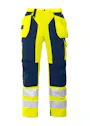 Projob 6506 Signalisatiebroek met Kniezakken en Spijkerzakken EN ISO 20471 Klasse 2 miniatuur
