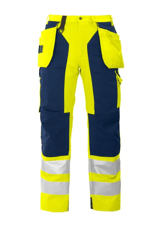 Projob 6506 Signalisatiebroek met Kniezakken en Spijkerzakken EN ISO 20471 Klasse 2