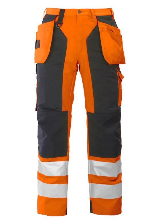 Projob 6506 Signalisatiebroek met Kniezakken en Spijkerzakken EN ISO 20471 Klasse 2