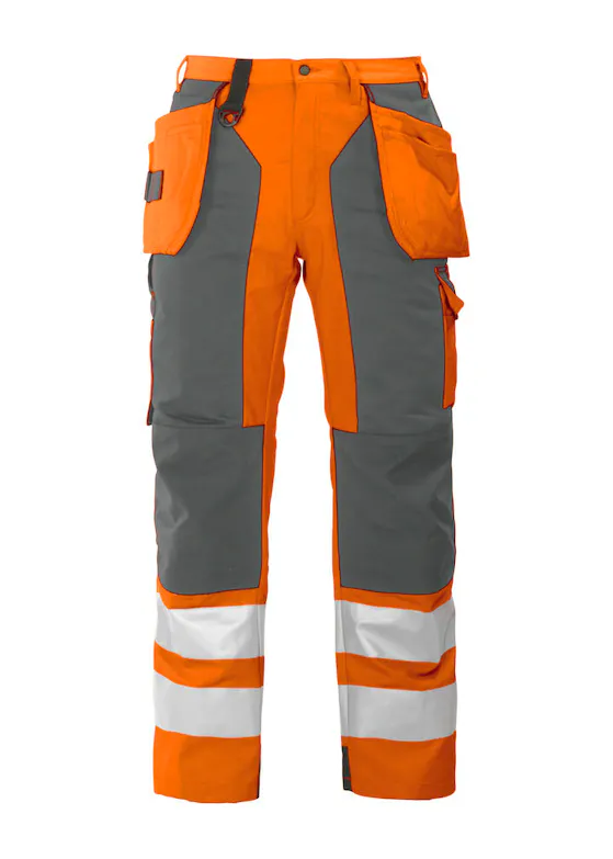 Projob 6506 Signalisatiebroek met Kniezakken en Spijkerzakken EN ISO 20471 Klasse 2