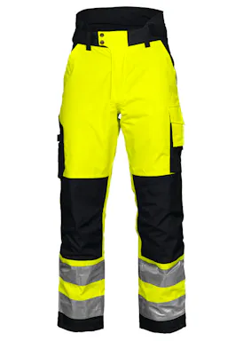 Projob 6514 Gevoerde Signalisatieregenbroek EN ISO 20471 Klasse 2