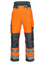 Projob 6514 Gevoerde Signalisatieregenbroek EN ISO 20471 Klasse 2 miniatuur