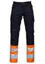 Projob Signalisatiebroek met Kniezakken EN ISO 20471 Klasse 1 6523  miniatuur