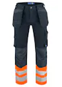Projob Signalisatiebroek met Kniezakken en Spijkerzakken EN ISO 20471 Klasse 1 6530  miniatuur