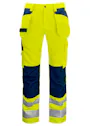 Projob Signalisatiebroek met Kniezakken en Spijkerzakken EN ISO 20471 Klasse 2 6531  miniatuur