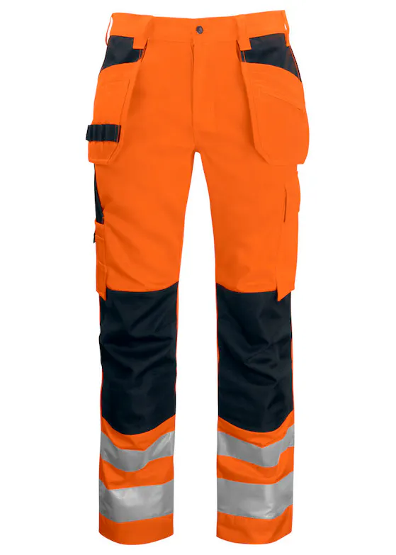 Projob Signalisatiebroek met Kniezakken en Spijkerzakken EN ISO 20471 Klasse 2 6531 