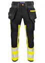 Projob 6540 Signalisatiestretchbroek met Kniezakken en Spijkerzakken EN ISO 20471 Klasse 1 miniatuur