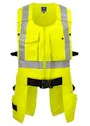 Projob 6704 Signalisatiegereedschapsvest EN ISO 20471 Klasse 2 D-ring miniatuur