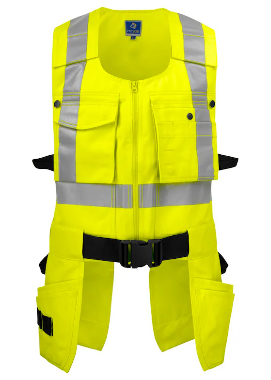 Projob 6704 Signalisatiegereedschapsvest EN ISO 20471 Klasse 2 D-ring