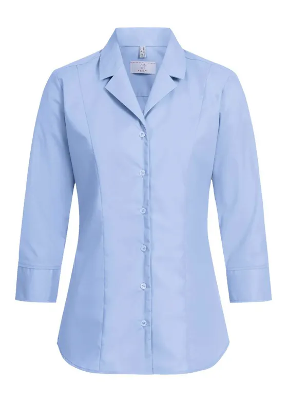 Greiff 6506 Blouse Reverskraag Regular Fit Dames Essentials - Basic