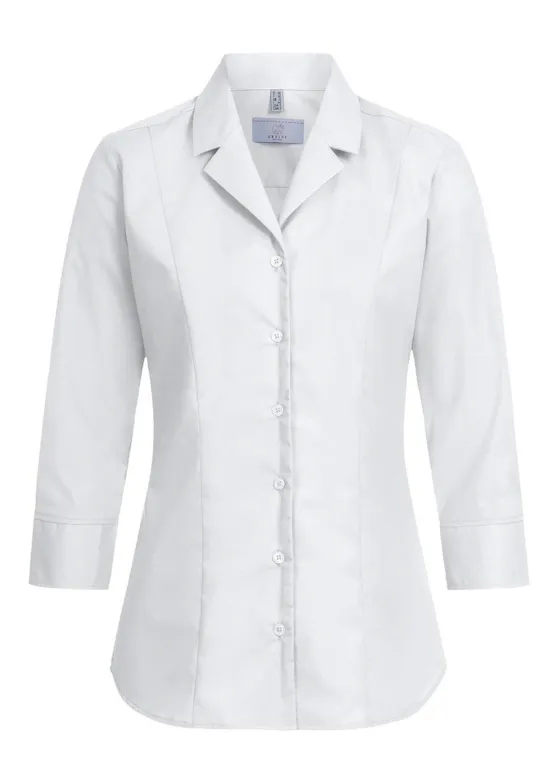 Greiff 6506 Blouse Reverskraag Regular Fit Dames Essentials - Basic