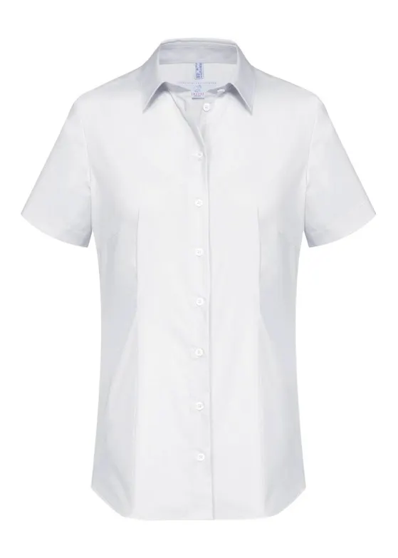 Greiff 6516 Blouse Korte Mouw Regular Fit Dames Essentials - Basic