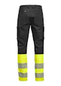 Jobman 2328 Service Trousers Stretch Hi-Vis miniatuur