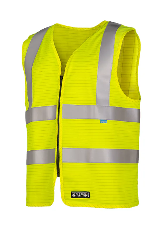 Sioen Bertrix 652A Gilet Antistatisch Vlamvertragend