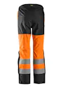 Snickers Workwear High-Vis Waterproof Shell Broek Klasse 2 miniatuur