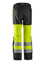 Snickers Workwear High-Vis Waterproof Shell Broek Klasse 2 miniatuur