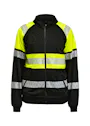 Jobman 5225 Sweatshirt Full-Zip Hi-Vis Reflecterend miniatuur